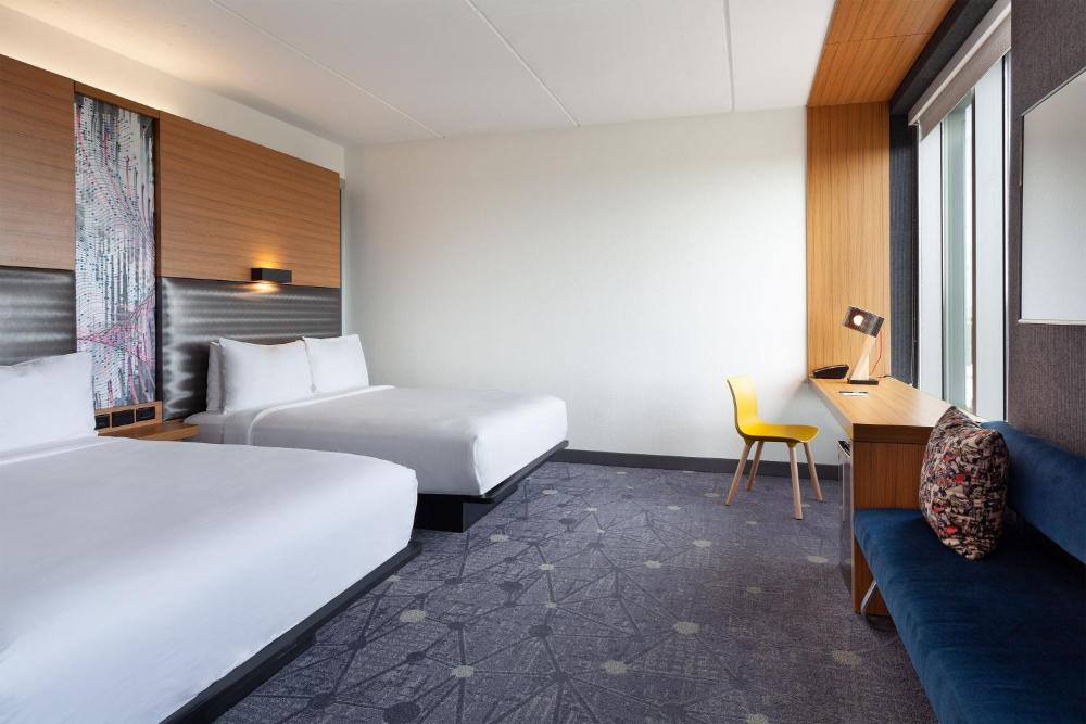 Allergy Free Room, Guest room, 2 Queen interior